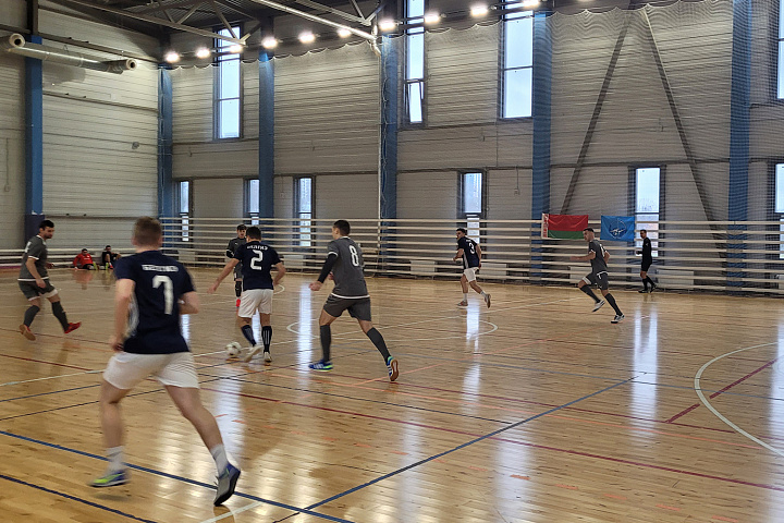 Команда БелГИЭ приняла участие в турнире по мини-футболу